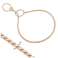 Snakelänk Roséguld 5mm