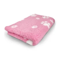 Hundfäll Dogfeet rosa vit