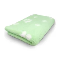Hundfäll dogfeet mint vit