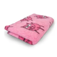 Hundfäll Grisar Rosa