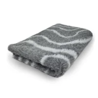 Hundfäll Swirl Mörkgrå Ljusgrå